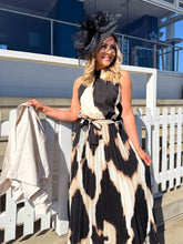 The Natalia - High Neck Pleated Dress